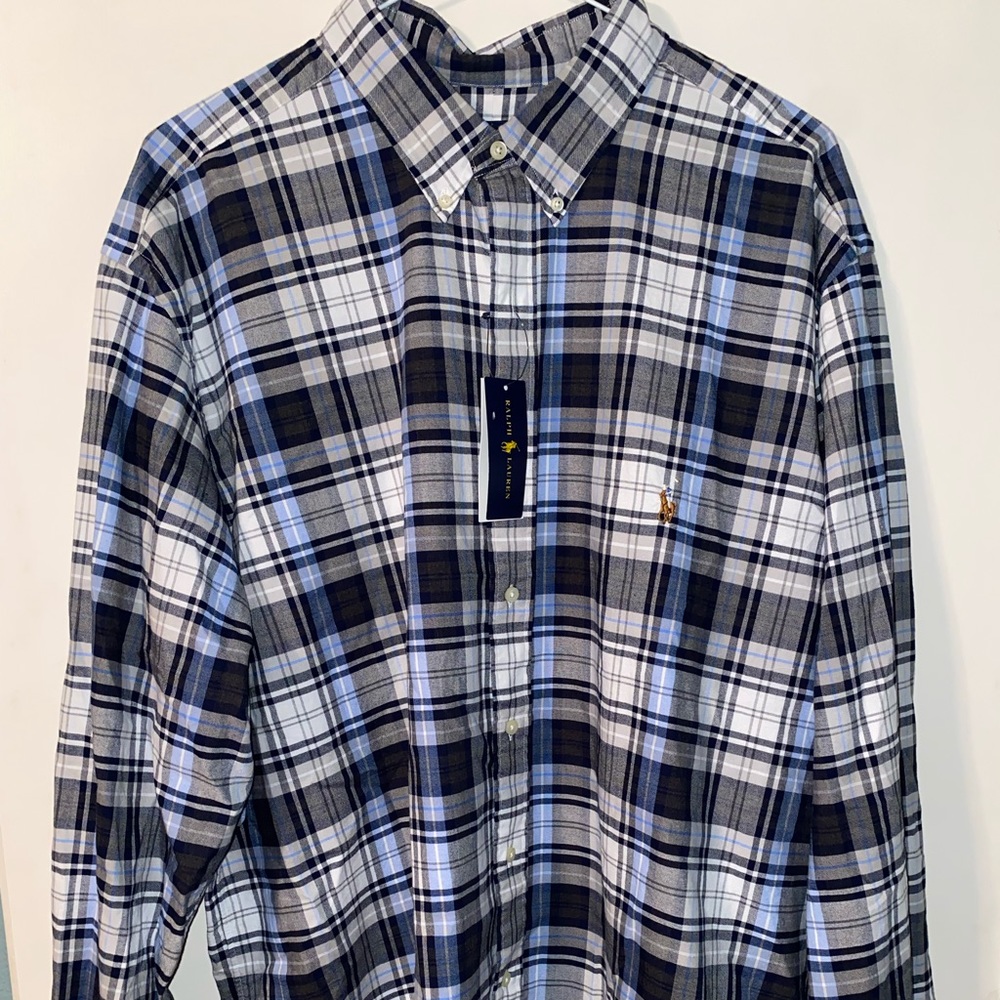 NWT Men’s Polo Ralph Lauren button down. 2XLT.